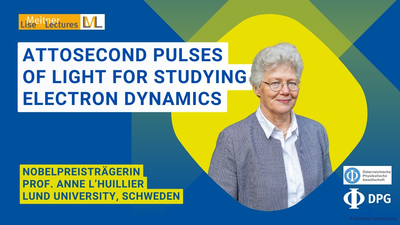 Attosecond pulses of light for studying electron dynamics | Prof. Anne L’Huillier | LML 2025