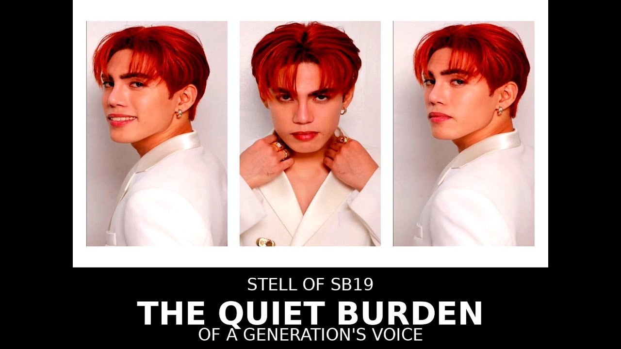 Stell of SB19 The Quiet Burden of a Generation's Voice