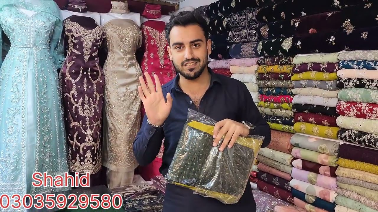 Heavy DMC Sticker Stone Lehenga Design | Contrast Dupatta | Tilla & Thread Work Chiffon Dresses 👗
