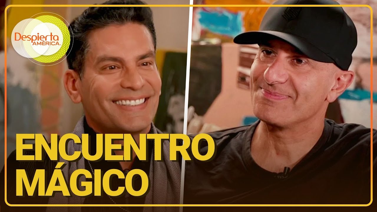 Ismael Cala en inspiradora charla con Robin Sharma (Entrevista completa) | Despierta América