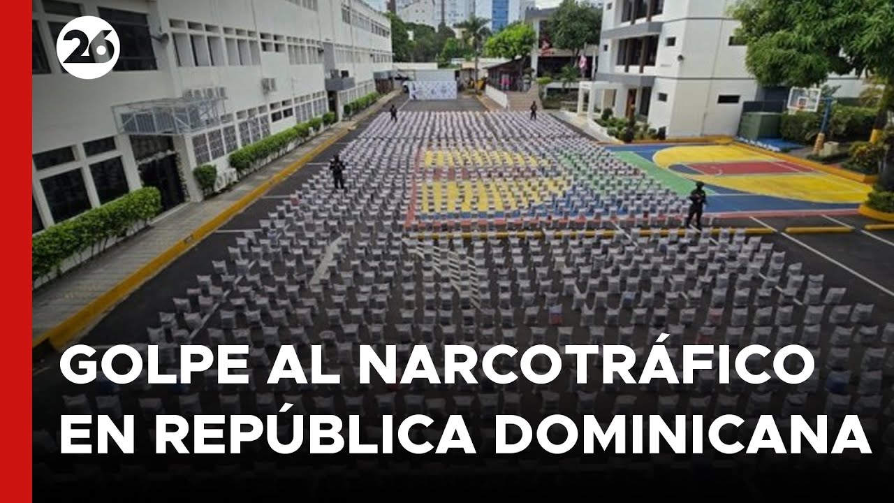 Golpe al narcotráfico en República Dominicana