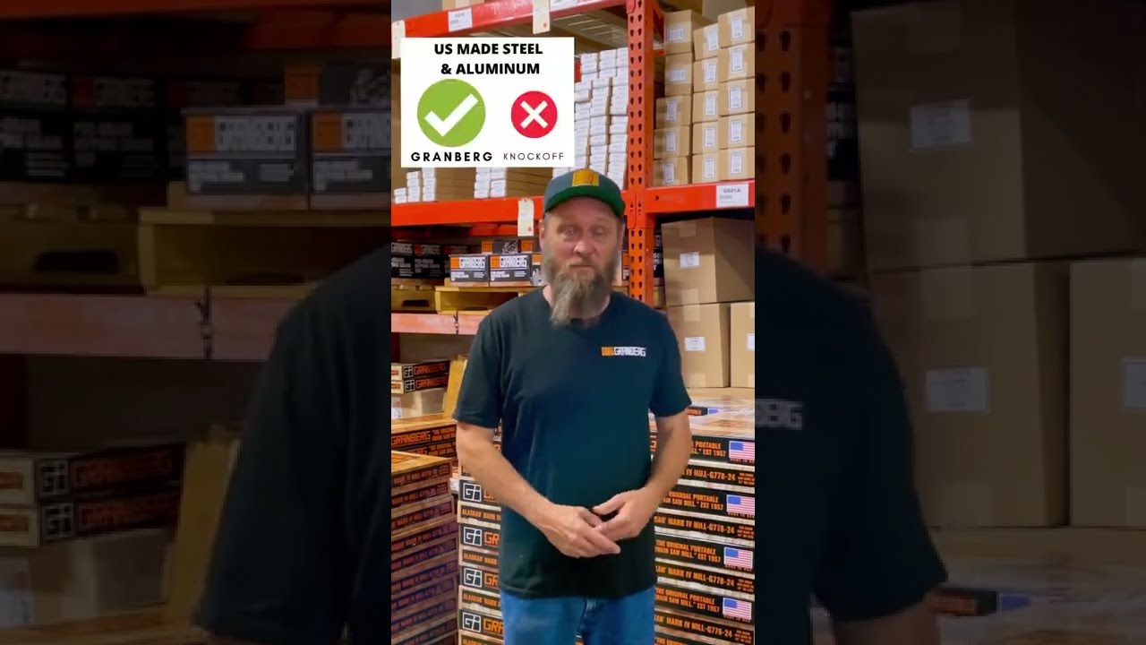 Choosing a Granberg Alaskan&trade; Mill over a knockoff.