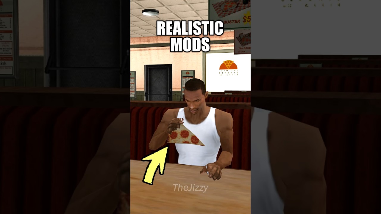 5 MORE REALISTIC Mods for GTA San Andreas! 😲 #gta #gtasanandreas #mods