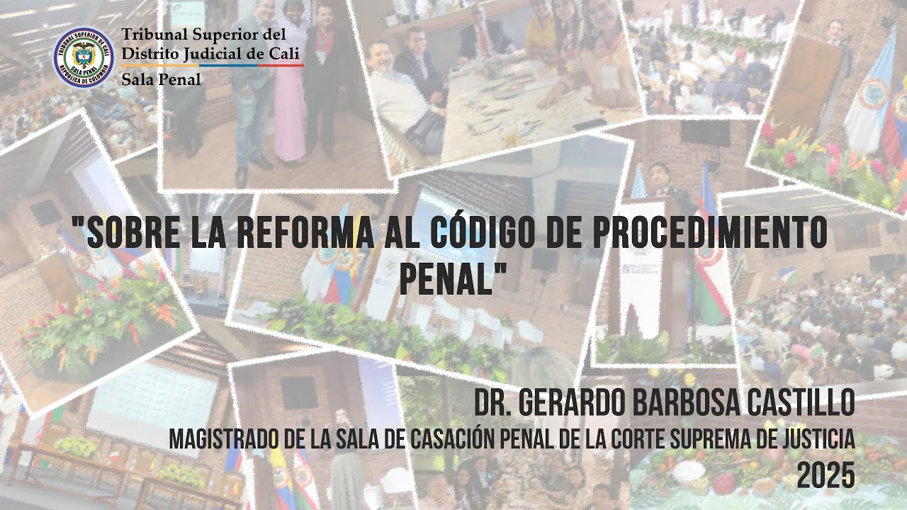 15. Sobre la reforma al Código de procedimiento penal