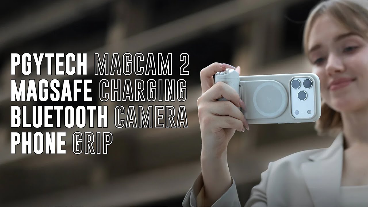 PGYTECH MagCam 2 MagSafe Bluetooth зарядное устройство для камеры и телефона