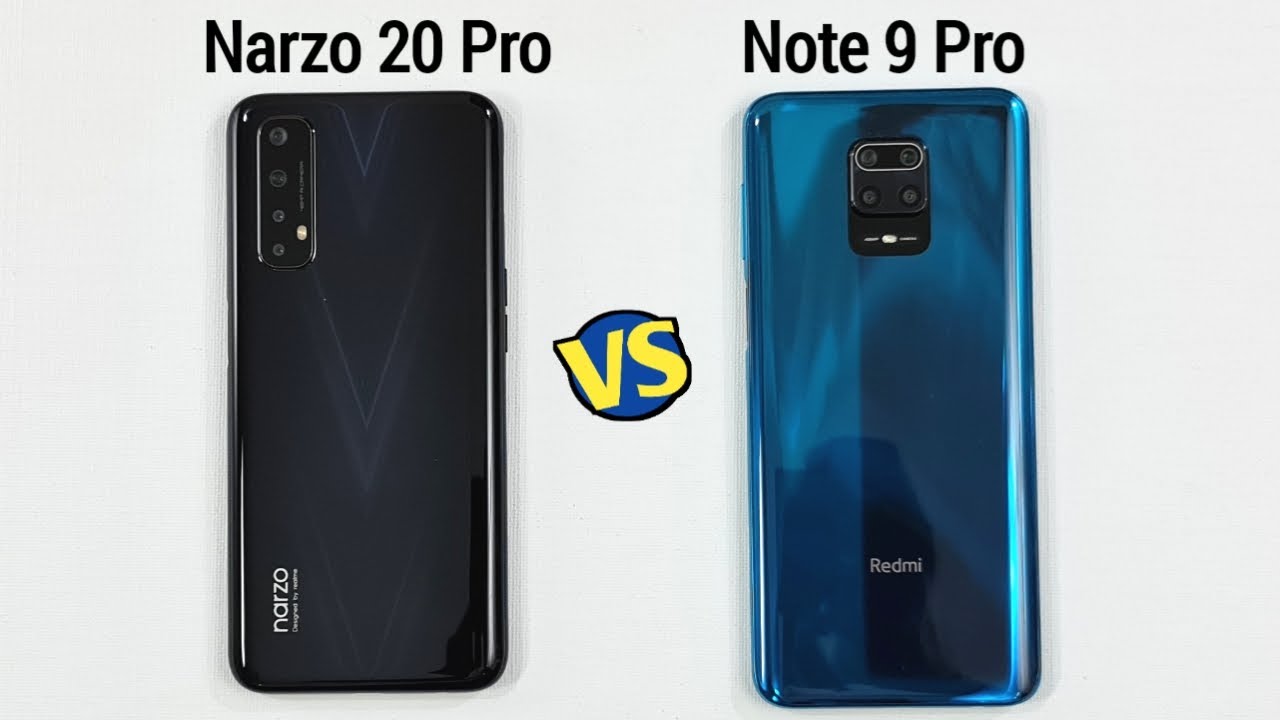 Realme Narzo 20 Pro vs Redmi Note 9 Pro Speed test & Camera Comparison