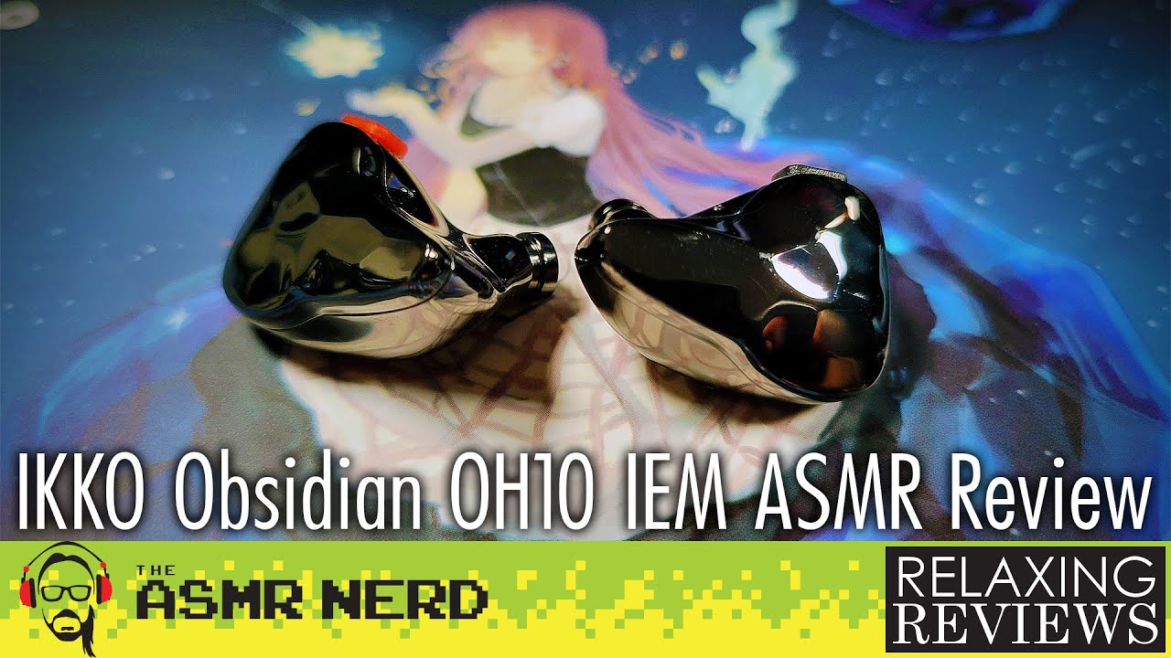 Ooh, Shiny! 👀 | IKKO Obsidian OH10 IEM Earbuds ASMR Review | Relaxing Reviews (soft spoken)