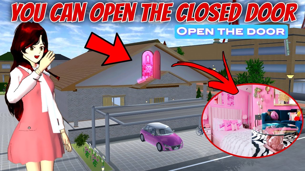 Opening the Door at the Girl’s House 🏠🔐 | Sakura School Simulator