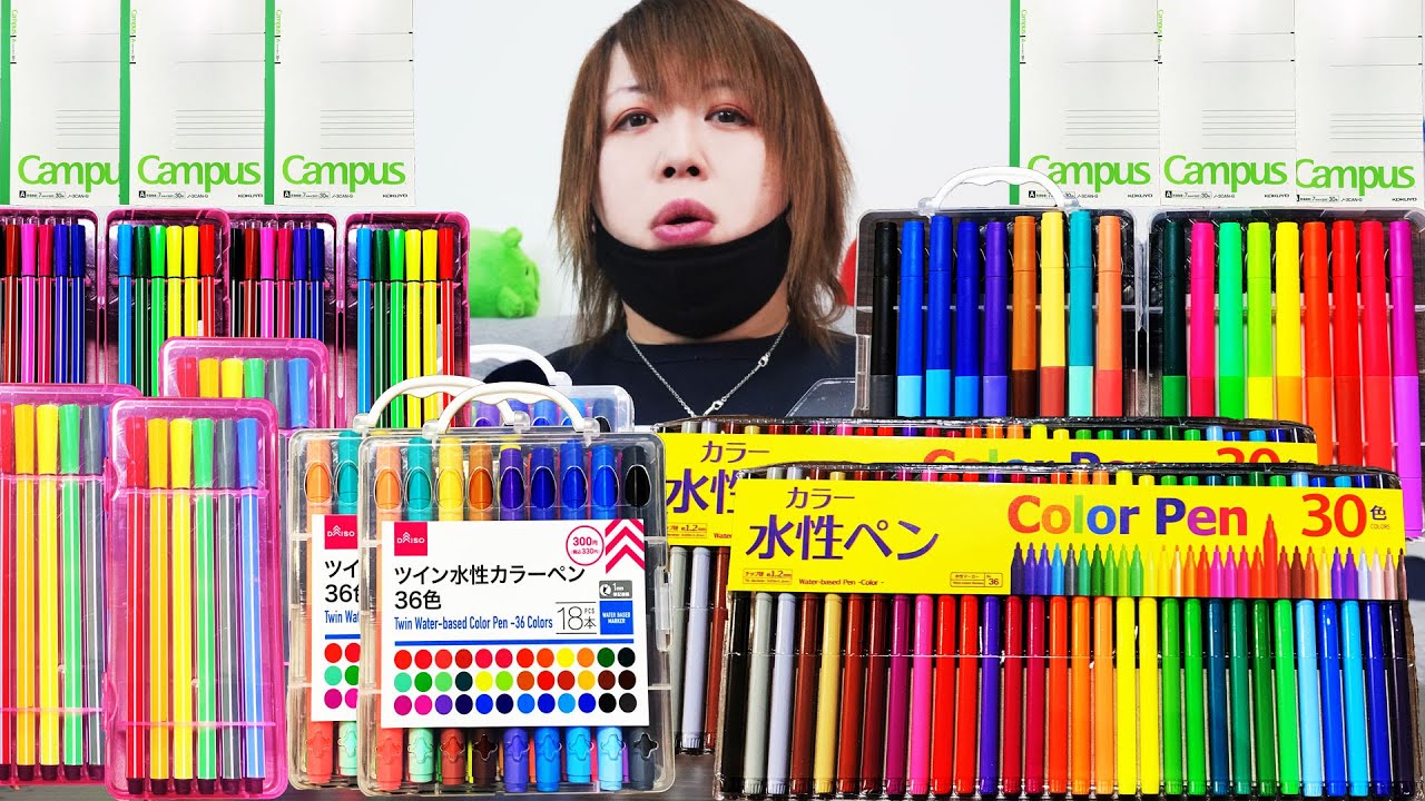 【比較・検証】結局ダイソーのコスパ最強ペンどれがいいの？【100均】