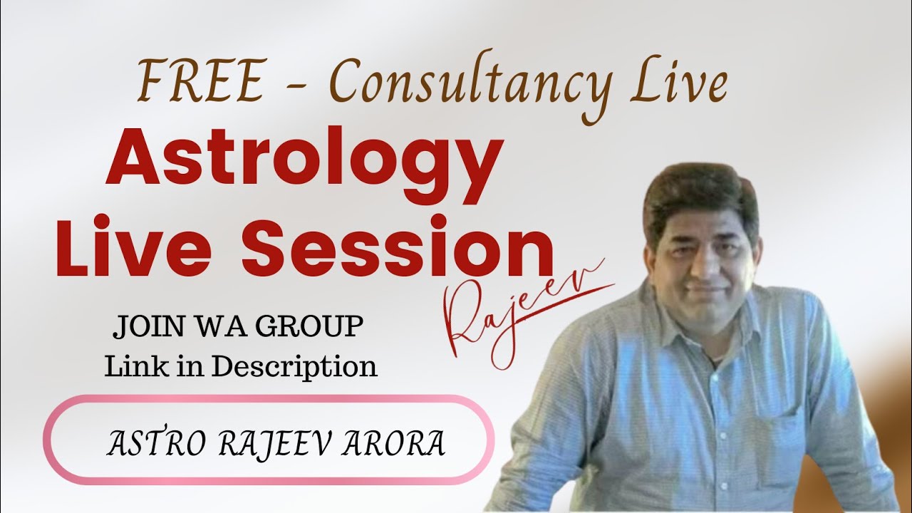 FREE Live  Consultancy Session - Join- Link in Description