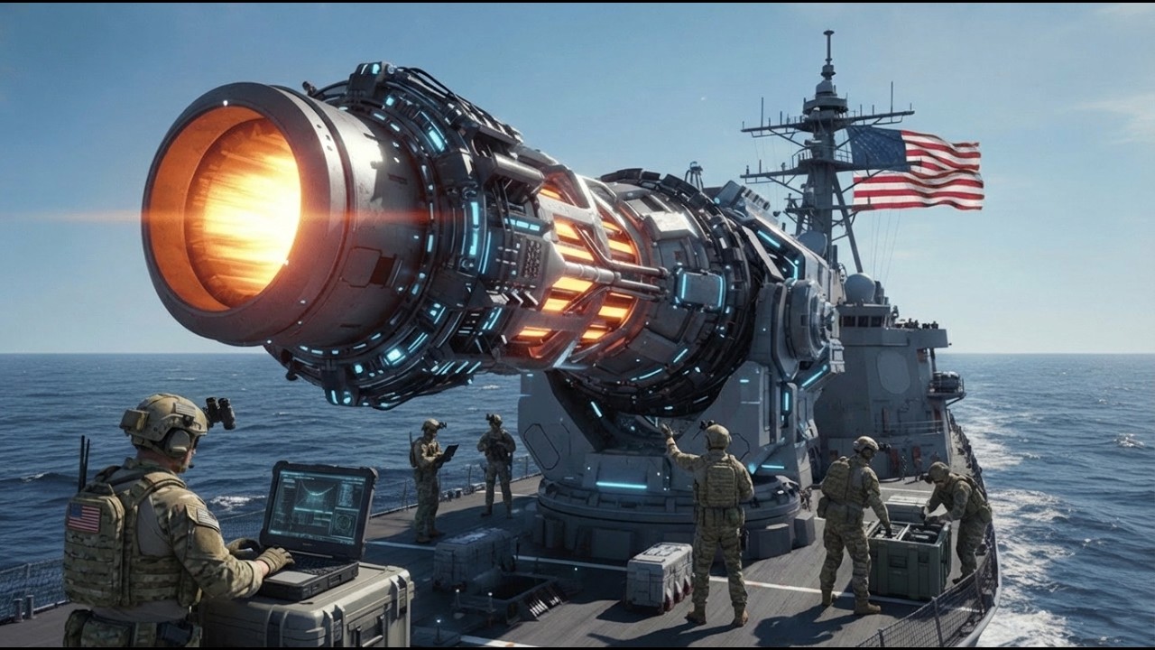 Война ВМС США потрясла мир! ВМС США испытали новый смертоносный боевой корабль-невидимку.