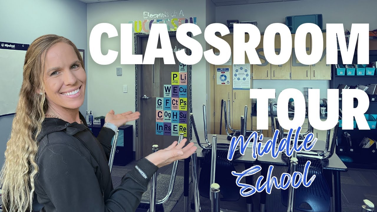 Classroom Tour || My Safe Haven || Middle School STEM 2024-2025