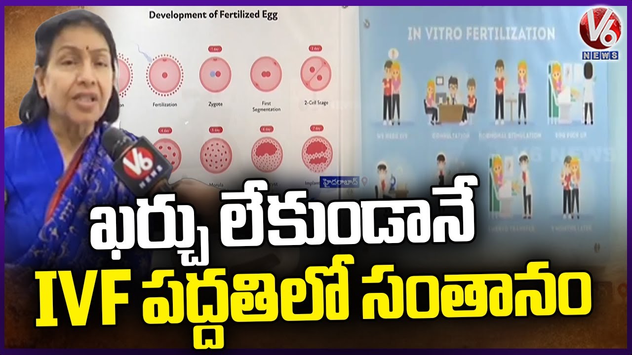 Govt Started IVF Centre In Petlaburj Hospital | Hyderabad | V6 News