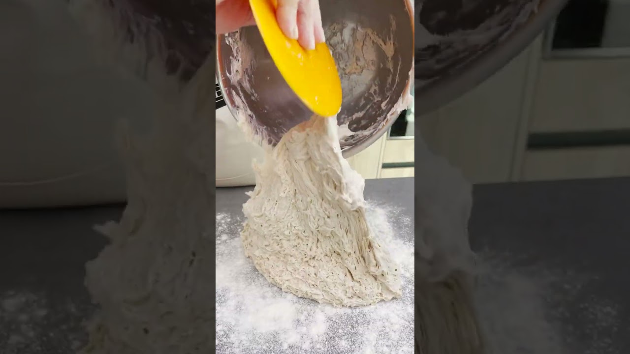 Pan sin amasado &iexcl;El pan m&aacute;s f&aacute;cil de hacer! 😋