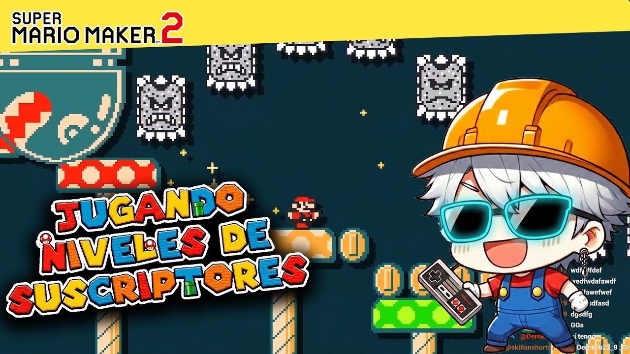 Jugando niveles de seguidores || Mario Maker 2 || Extracto de stream || -Skilian ☯
