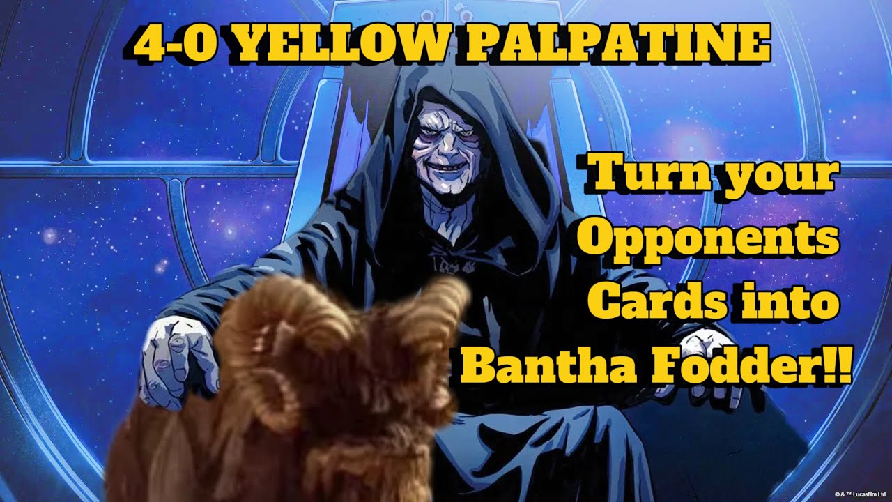 Undefeated Cunning Palpatine list #starwarsunlimited #ffg #tcg #palpatine #starwars