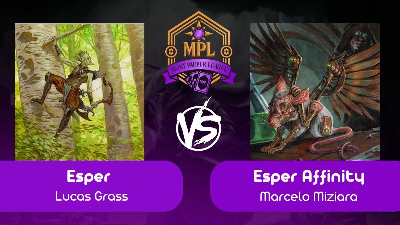 [Pauper na Mont] Elfos VS Esper Affinity (R 02 - 28/02/2026)