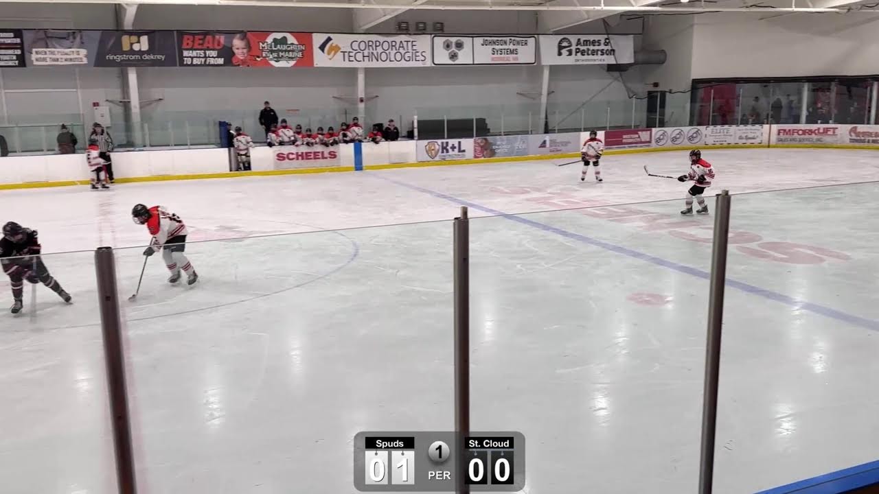 Moorhead Peewee A Vs St Cloud A Period 1