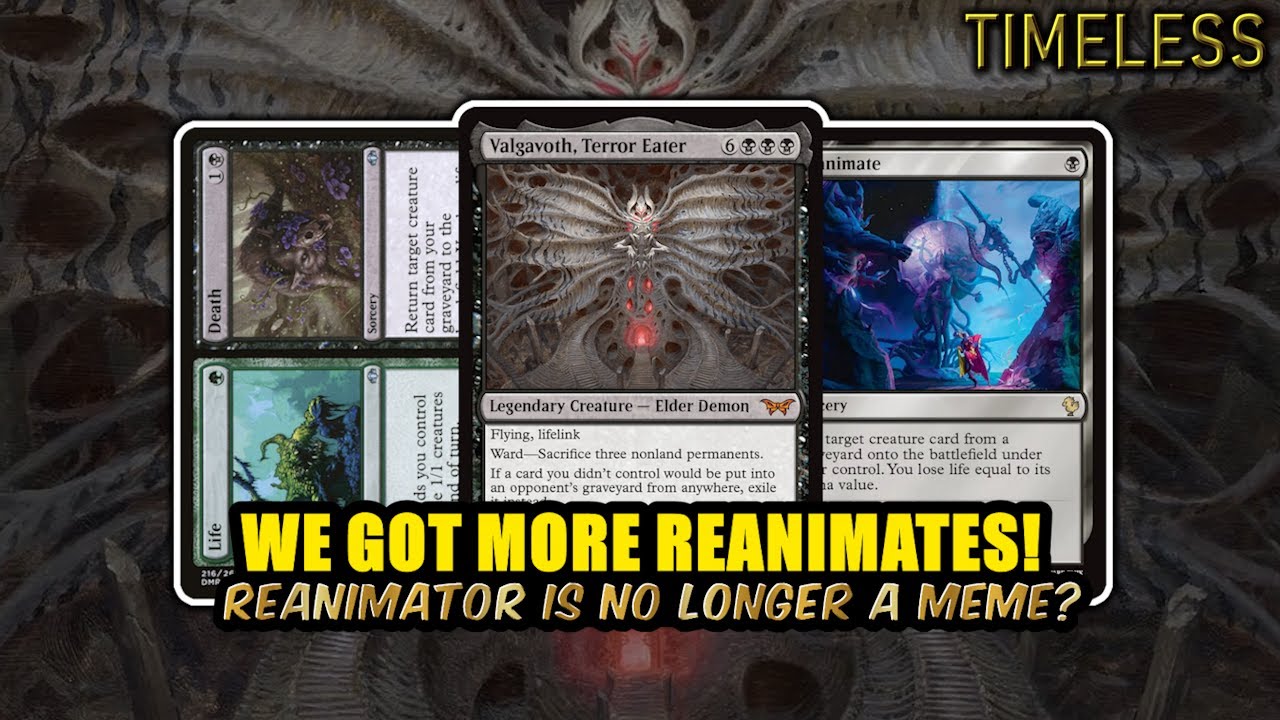 More Reanimates = Better Reanimator! – UB Reanimator | Timeless BO3 | MTG Arena