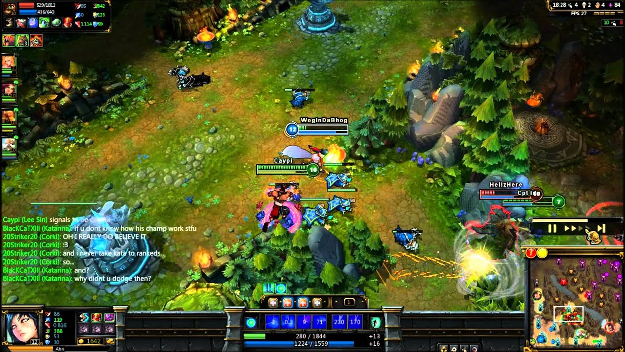 Legends of the League - Ahri Skills