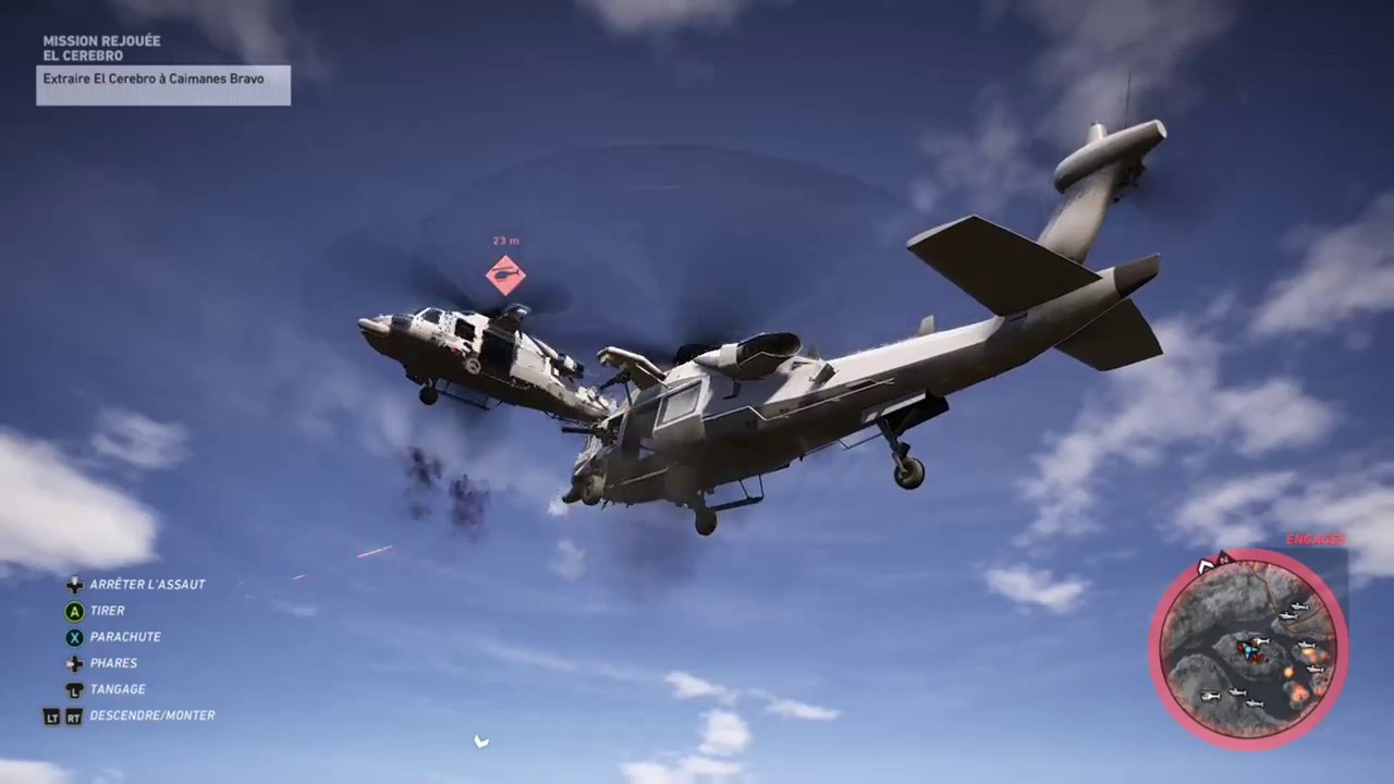 C'est pas simple a piloter un h&eacute;licopt&egrave;re.