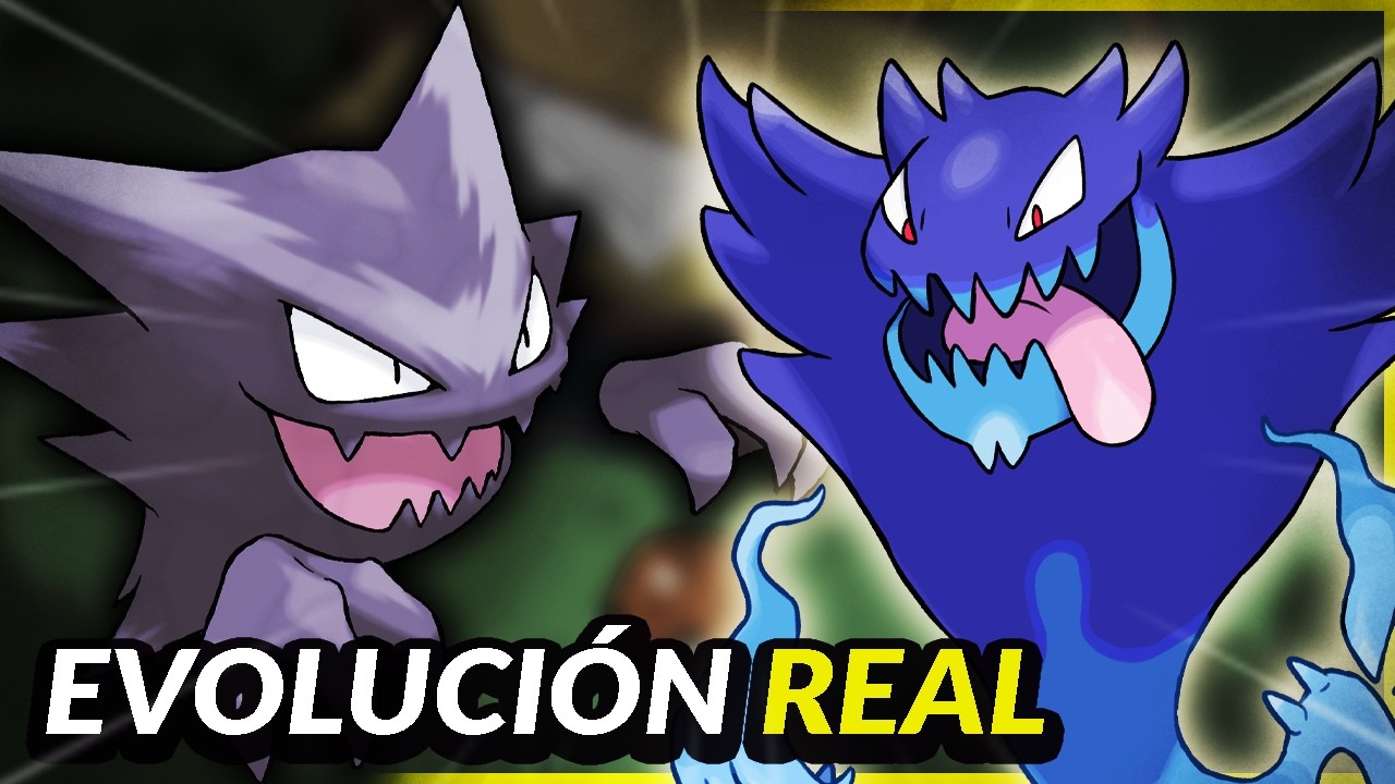 LAS EVOLUCIONES REALES DE LOS POKÉMON DE INTERCAMBIO 👻 Especial Halloween