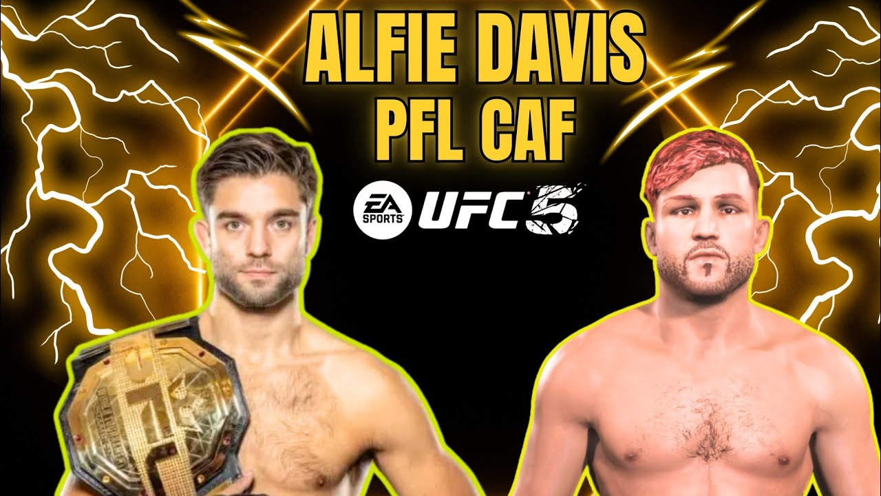 Alfie Davis in UFC 5 👊 Realistic CAF Build (PFL Contender)
