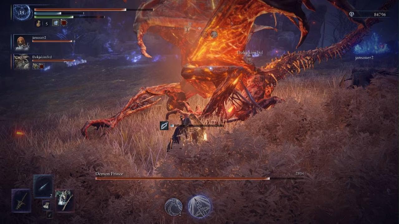 Elden Ring Nightreign: 20 Minute Depth 5 ED Harmonia Fight