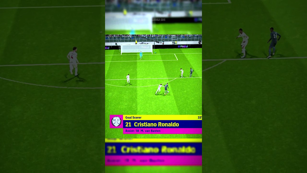 Legend Cristiano's Stunning Knuckle shot🚀🔥 #games #fifa #livegamestream #football #efootballlive #f