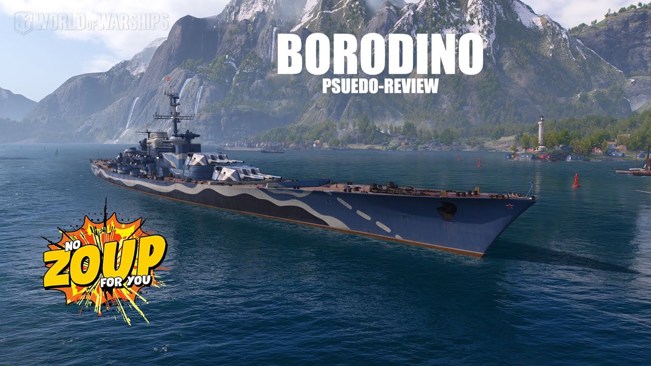 World of Warships Borodino Tier 8 Russian Premium Battleship