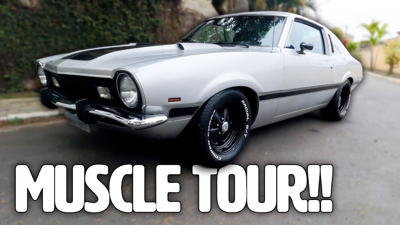 A CAMINHO DO EVENTO MUSCLE TOUR DE MAVERICK V8TÃO!! SÓ CARANGA INSANA!!