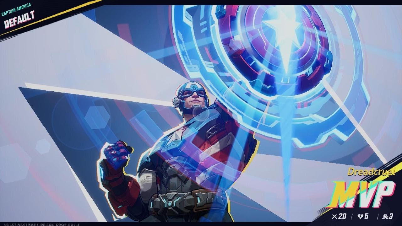 Marvel Rivals Captain America MVP