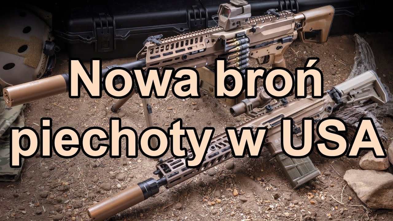 XM7 i XM250 - US Army wybrało broń piechoty nowej generacji