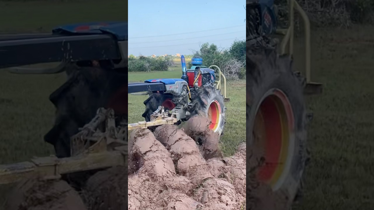 Kubota ZT 155 Plowing #automobile #machinerychannel #farmequipment #farming #amazingmachinery