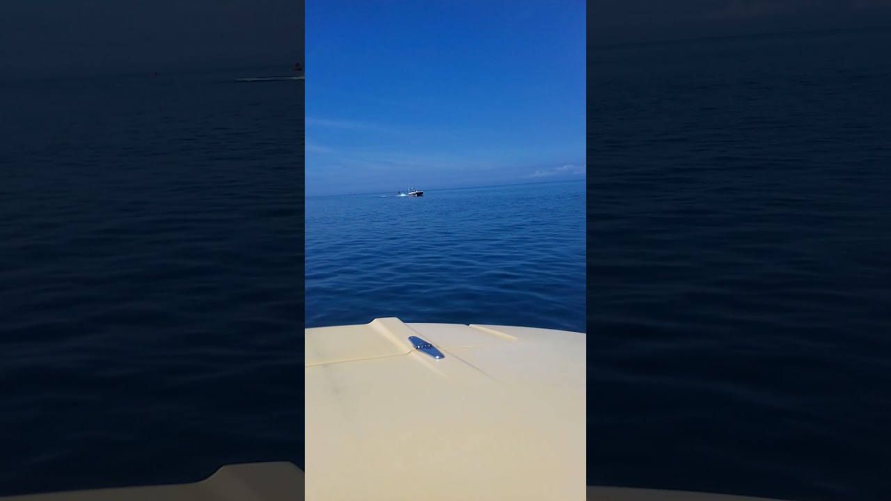 Final test run of 25 hp Yamaha on a Bonwitco 400, Barmouth, Wales.