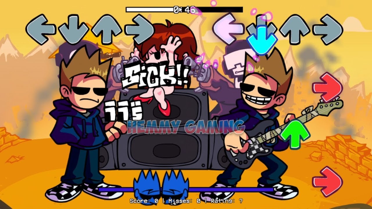 Tom Sings Ugh | Eddsworld Tom (with Susan) | FNF Ugh But Every Turn a Different Skin Mod Is Used