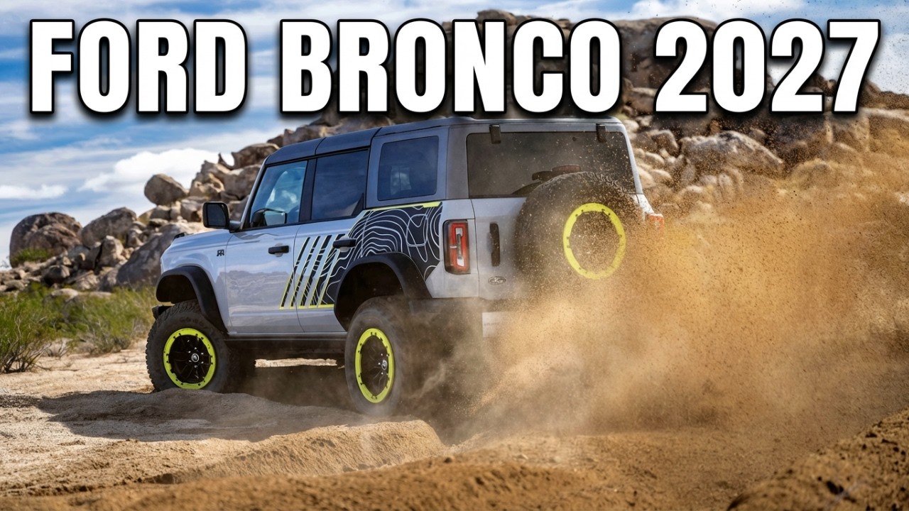 Новый Ford Bronco 2027: зверь, созданный для бездорожья!