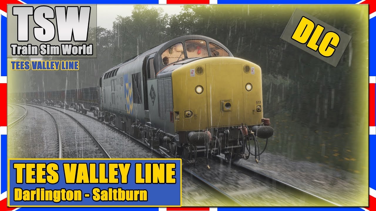 Train Sim World | TEES VALLEY LINE |  Darlington Saltburn | BR CLASS 37 | TSW [PC|Deutsch]
