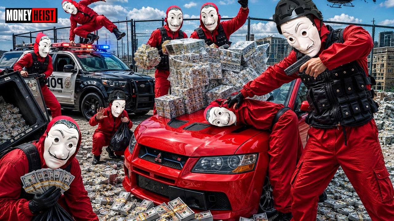 PARKOUR VS MONEY HEIST! 6 | BAD GUYS: No ESCAPE, TOO MUCH MONEY... NO WAY OUT! (BELLA CIAO) Epic POV