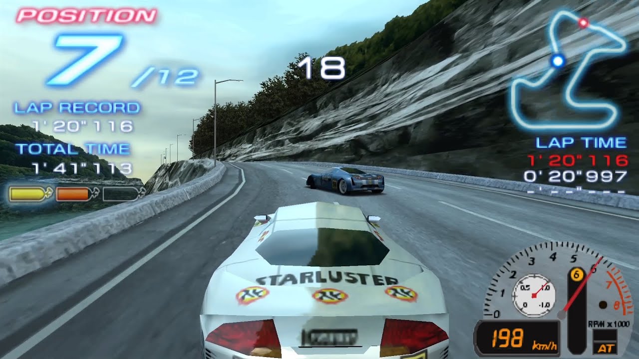 Ridge Racer 2 (PSP) - PSP Gameplay [PPSSPP Emulated on PC]