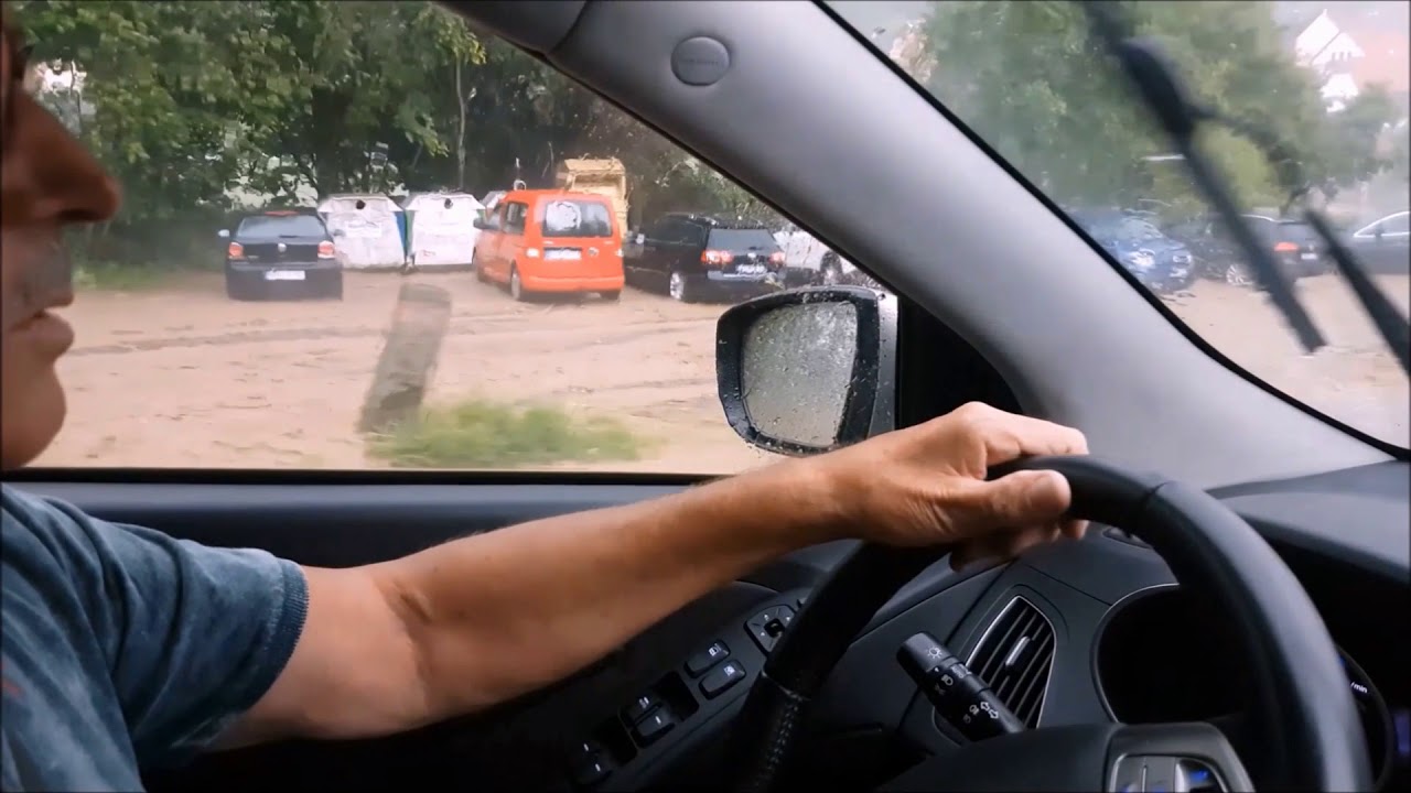Schlammlawine in Struppen am Vatertag 2018