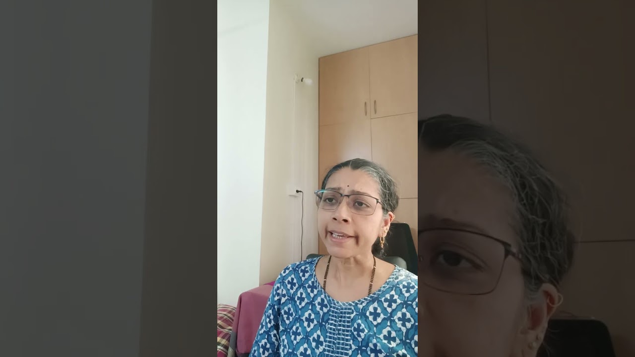 Dolyamadhale aansoo pusati - cover by Sanjivani Iyer