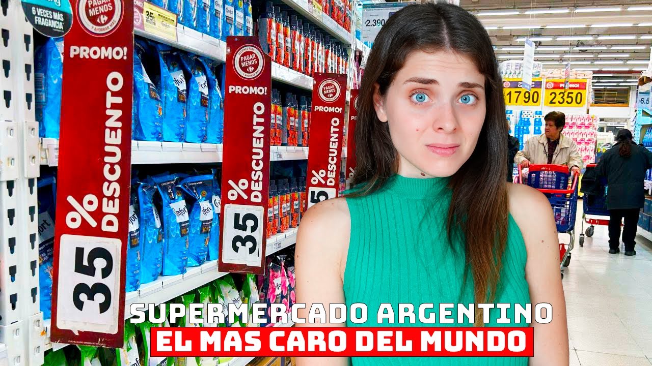 Asi es un SUPERMERCADO ARGENTINO, el MÁS CARO DEL MUNDO | PRECIOS IMPOSIBLES y CAIDA DEL CONSUMO