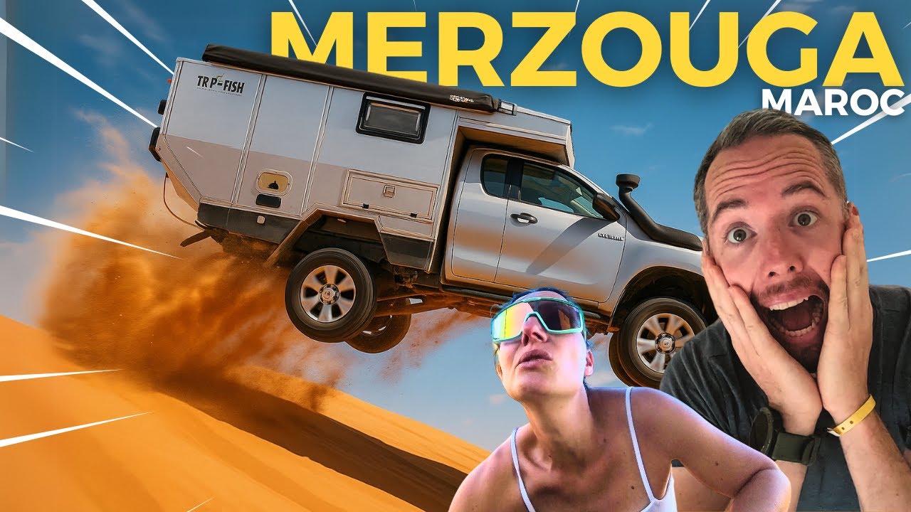 Traverser Merzouga SEULS au milieu des grosses dunes 😱😱