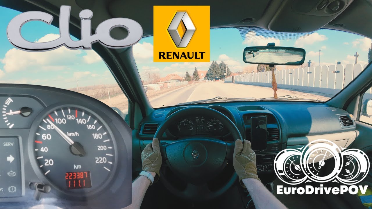 2002 Renault Clio 1.4 (72 kW) | 4K60 POV Drive – Relaxed Afternoon Cruise with Acceleration
