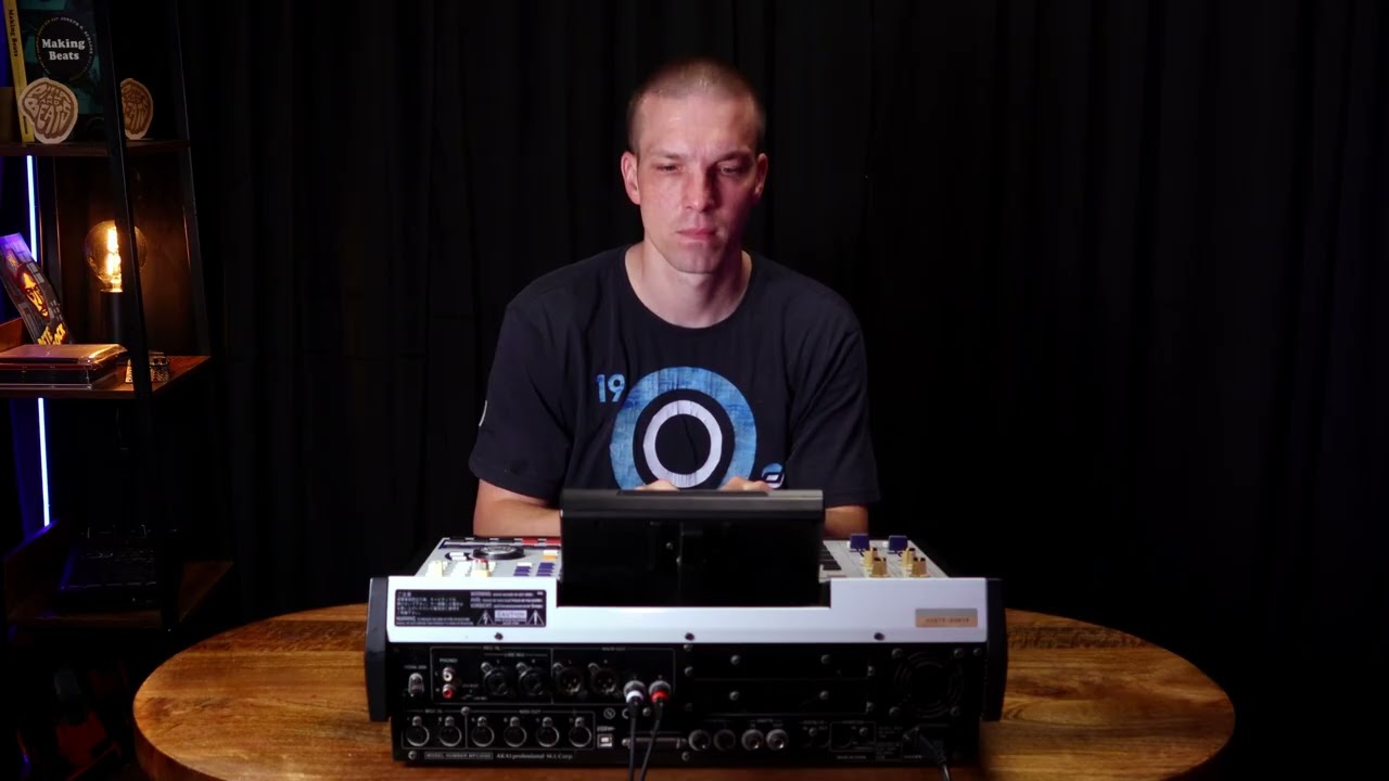 Playing one of my beats from MPC 4000.