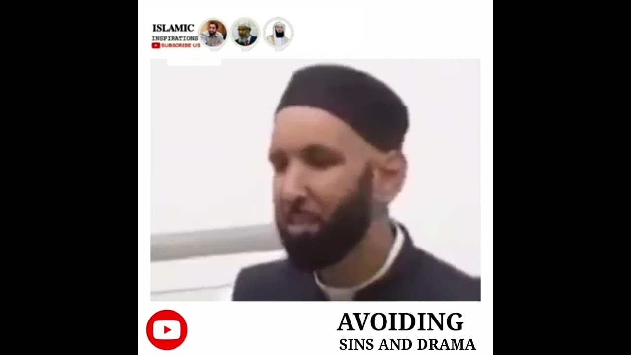 AVOIDING SINS AND DRAMA -BY-OMER SOLEIMAN 