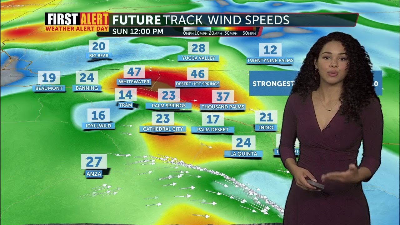 First Alert Weather Alert Day- Gusty winds through Sunday