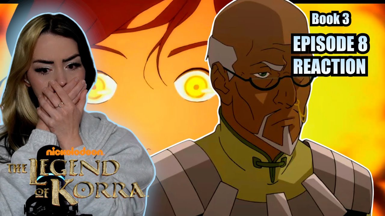 THE TERROR WITHIN! THE LEGEND OF KORRA BOOK 3 EPISODE 8 REACTION