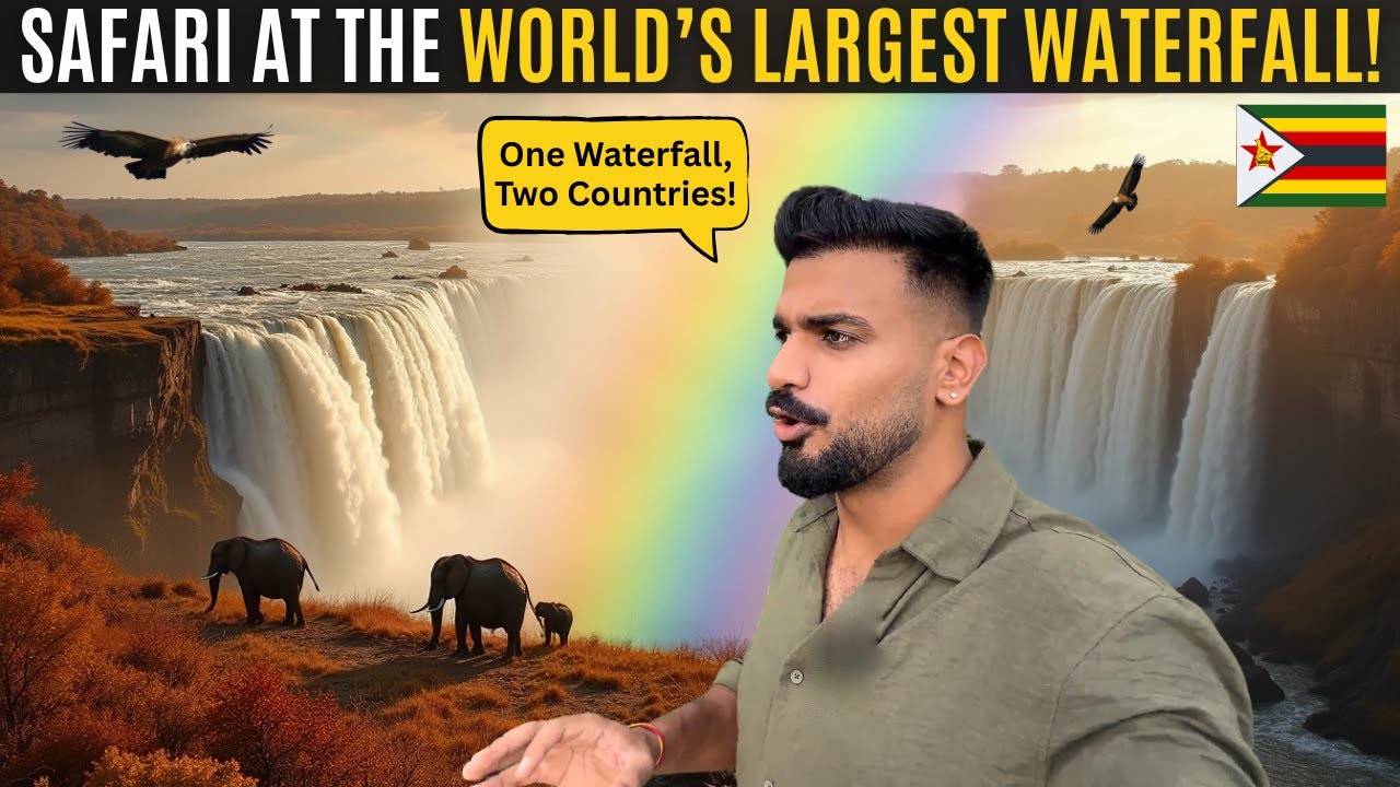 Exploring Zimbabwe: Safari & The World’s Largest Waterfall! 🇿🇼